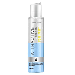 DEMAQUILANTE BIFÁSICO ATTRACTIVE COLORS POOL PARTY  150ML